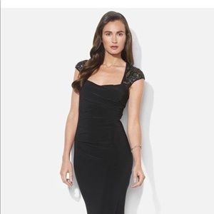 Ralph Lauren Evening Gown Size 12. Navy